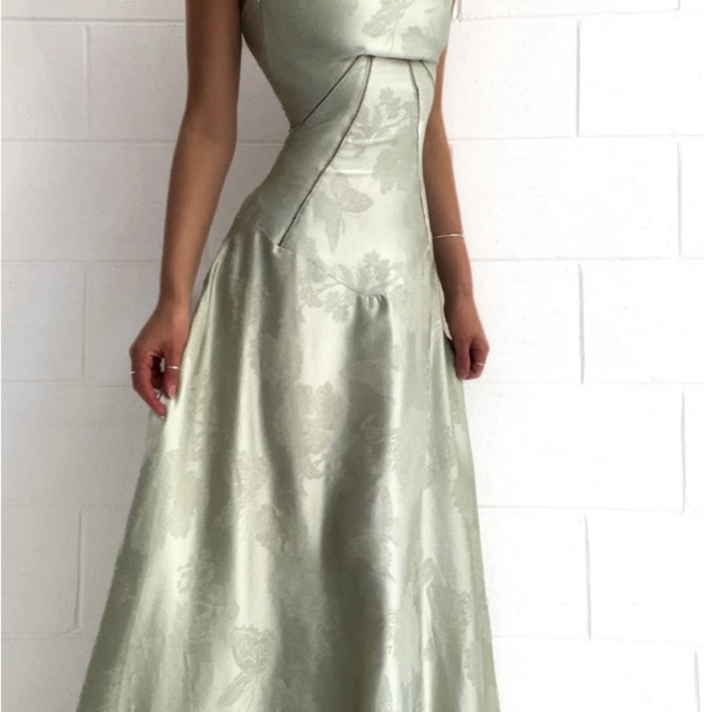 Mallorca Dress - Pistachio